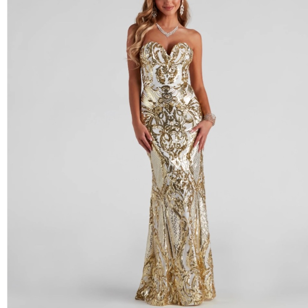 NWT Windsor Dress Jaylene Formal Sequin